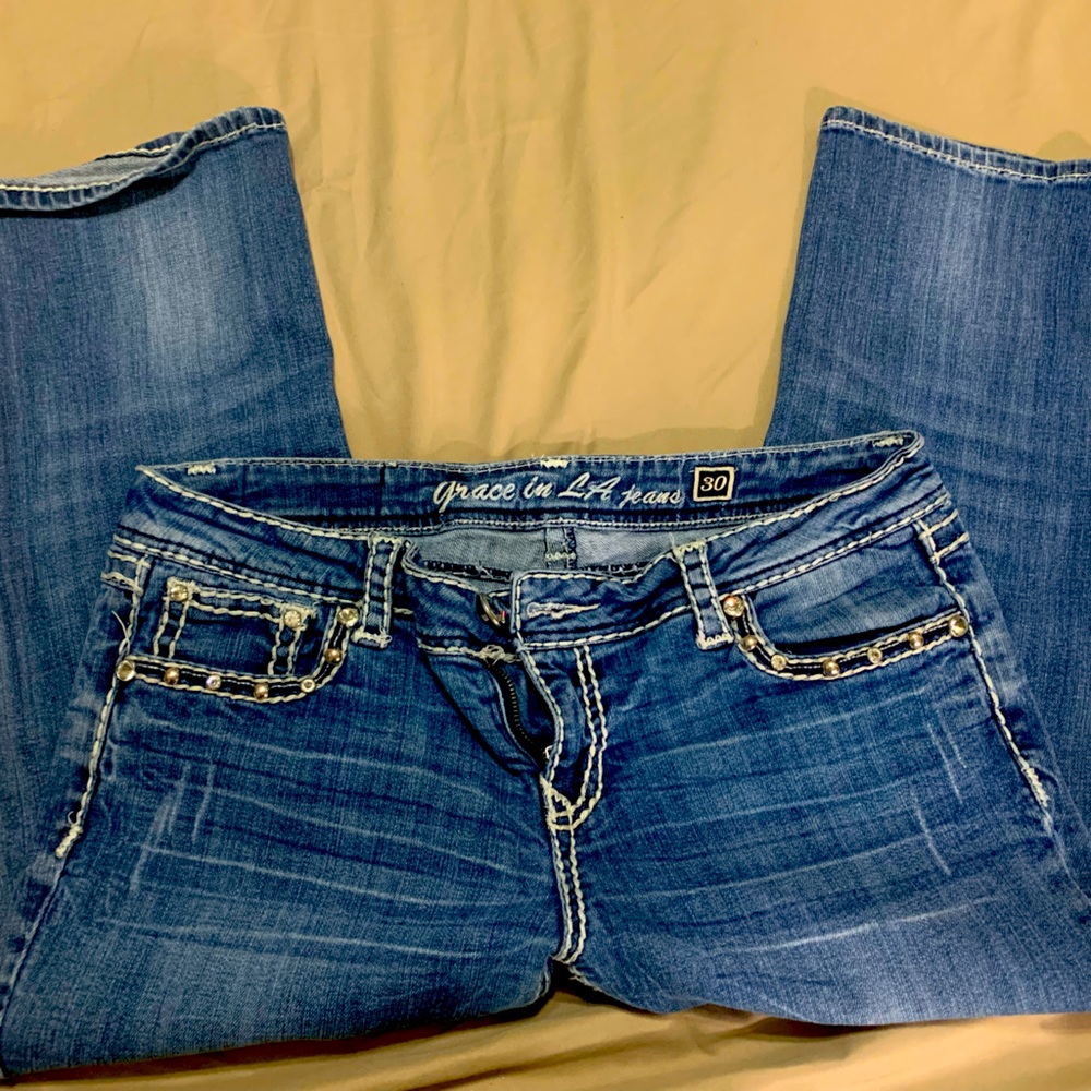 L.A.Grace capris size 30 excelente condition